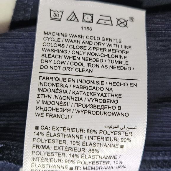 Athleta Brooklyn Skort Womens 0 Navy Blue Golf Tennis Skirt Zip Pockets Shorts - Picture 11 of 15